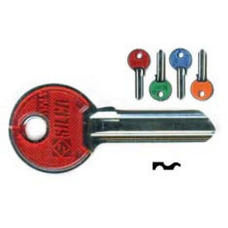 10PZ chiavi per cilindri 5 spine piccole ie3sl - ie3sl dx slim fluo colori assortiti