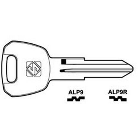 10PZ CHIAVI PER CILINDRI ALPHA 5 SPINE PICCOLE - ALP9R SX
