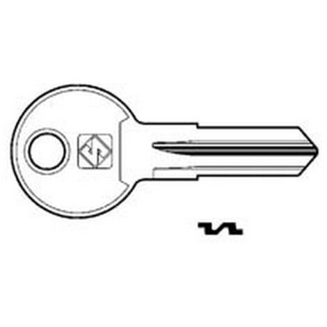 10PZ CHIAVI PER CILINDRI CAB CAB2R - CAB2R