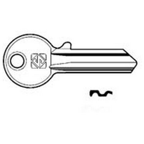10PZ CHIAVI PER CILINDRI CISA 4 SPINE PICCOLE CS8 - CS8 DX