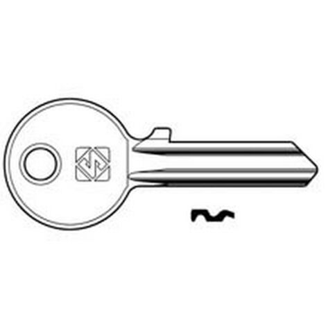 10PZ CHIAVI PER CILINDRI CORNI 5 SPINE PICCOLE CC8 - CC8 DX