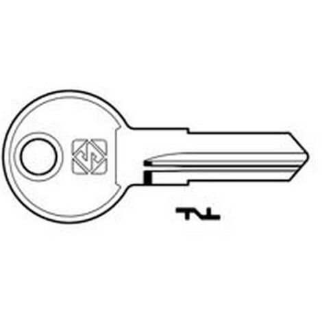 10PZ CHIAVI PER CILINDRI EURO LOCKS 5 SPINE PICCOLE EU10R - EU10R SX