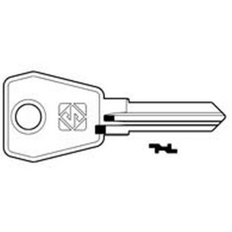 10PZ CHIAVI PER CILINDRI EURO LOCKS 5 SPINE PICCOLE EU16R - EU16R SX