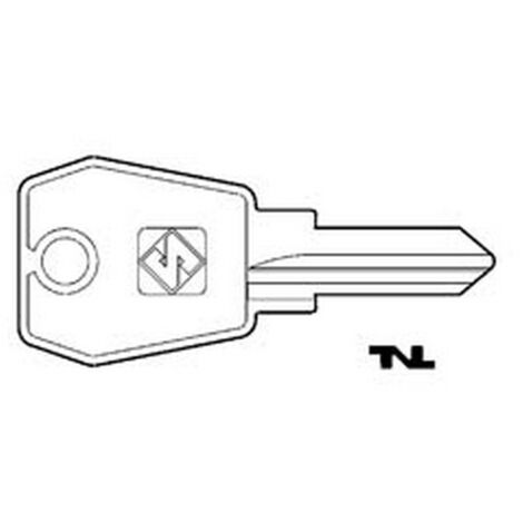 10PZ CHIAVI PER CILINDRI EURO LOCKS 7 SPINE PICCOLE EU5R - EU5R SX