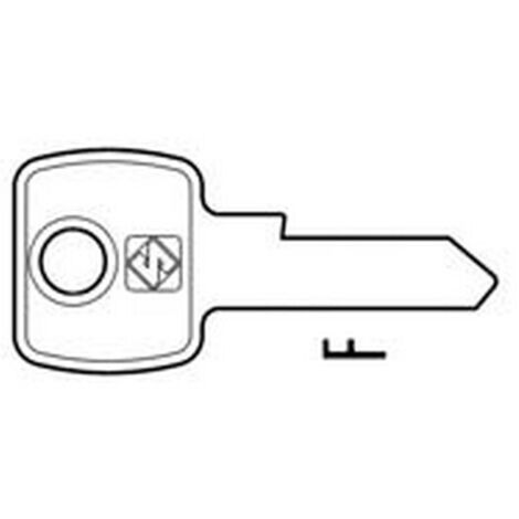 10PZ CHIAVI PER CILINDRI L&F 5 SPINE PICCOLE LF42R - LF42R SX