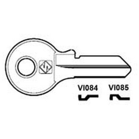 10PZ CHIAVI PER CILINDRI VIRO 4 SPINE PICCOLE - VI085 SX