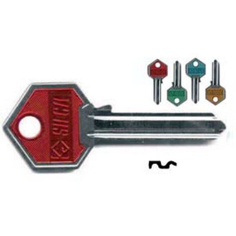 10pz Chiavi per Cilindri Yale 6 Spine Grandi