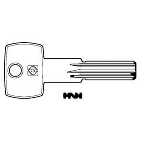 10PZ CHIAVI PUNZONATE PER CILINDRI AGB 7 SPINE PROFILO PIATTO AGB8 - AGB8