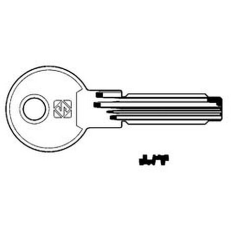 10PZ CHIAVI PUNZONATE PER CILINDRI CISA 6+7 SPINE CS70 - CS70