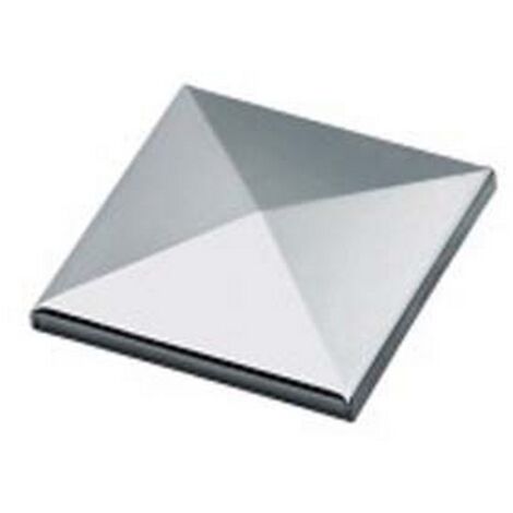 10PZ COPRIPILASTRO QUADRO GREZZO ART.165 - mm.120x120