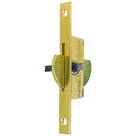 10PZ CREMONESE DA INFILARE PER FINESTRE entrata mm 9 - finitura ottonata