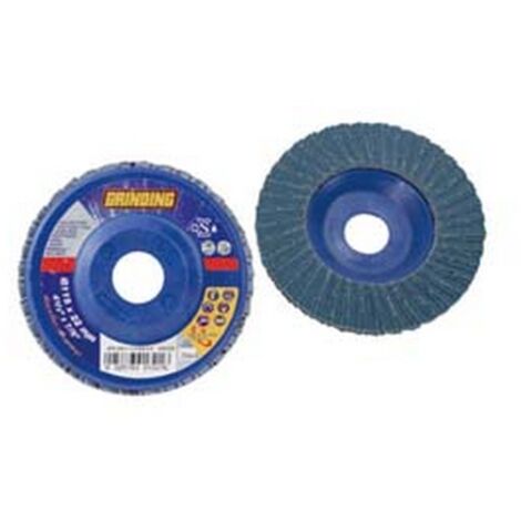 10PZ DISCHI LAMELLARI DA SGROSSO ALLO ZIRCONIO - ø mm.115 foro 22,2 grana 100