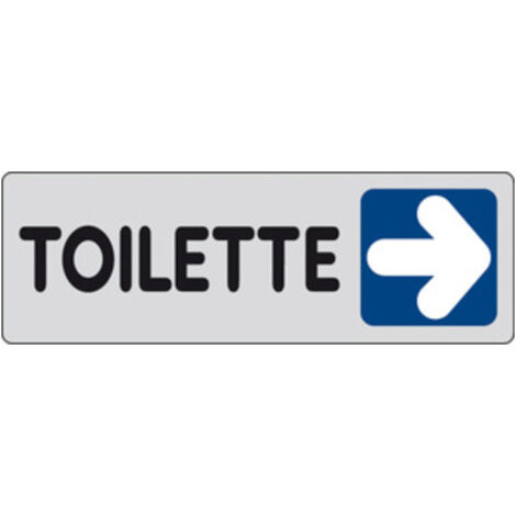 10PZ ETICHETTA ADESIVA 150X50 TOILETTE (DX)
