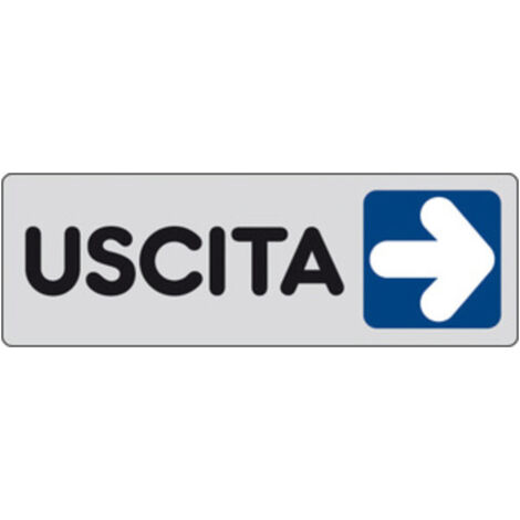10PZ ETICHETTA ADESIVA 150X50 USCITA (DX)