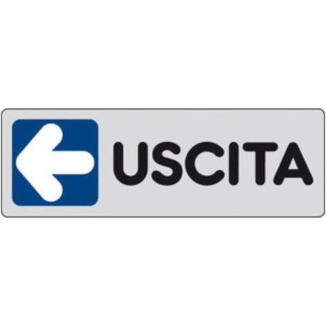 10PZ ETICHETTA ADESIVA 150X50 USCITA (SX)