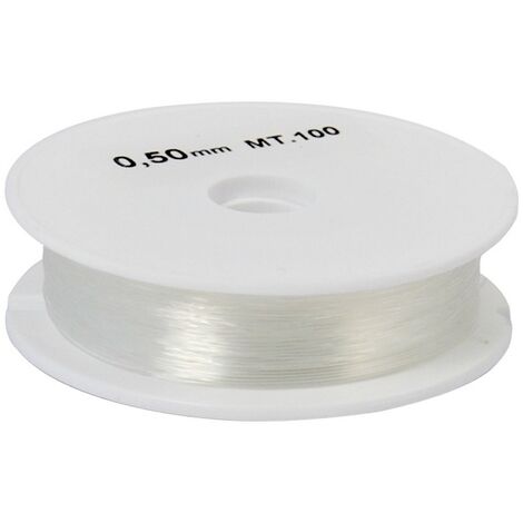 10PZ FILO NYLON Ã¸ mm 0,5 x 100 mt.