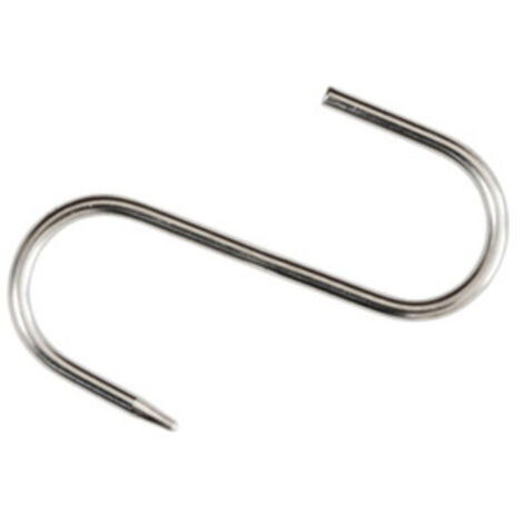 10PZ GANCIO INOX PER MACELLAI MM. 60X3