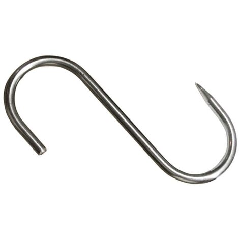 10PZ GANCIO PER MACELLAIO FISSO mis.140x6
