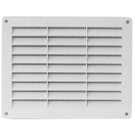 10PZ GRIGLIA DI AERAZIONE IN PLASTICA  mm. 150x200