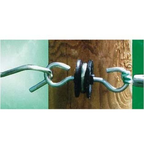 10PZ ISOLATORE ELETTRORECINZIONE AD ANELLO PER MANIGLIA
