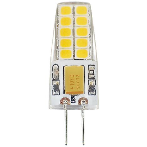 10PZ LAMPADA A LED IN SILICONE 'G4' L.NATUR.4000K 2,2 W 230 LUMEN (25W)