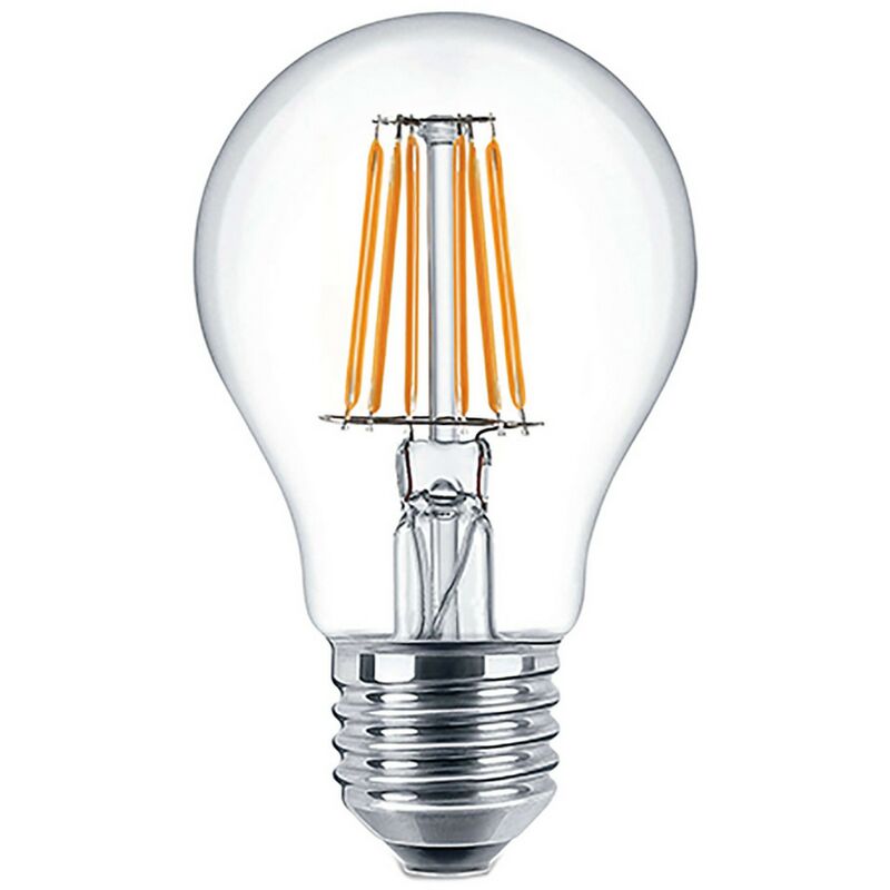 Image of 10PZ lampada led a filamento 'goccia' calda 2700K 7W=60W E27 - 806 lm