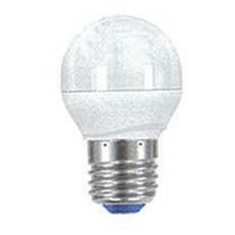 10PZ LAMPADA LED SFERA OPALE E27 - 5w - 4000°K naturale - 470 lm - 45x76h