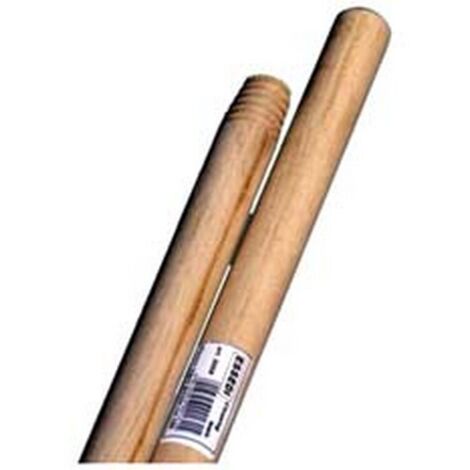10PZ MANICO LEGNO CM.150 PINO GREZZO - ø mm.24