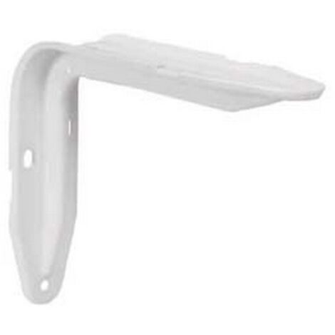 10PZ MENSOLA "EUROPA" BIANCA - mm.230x38x147h. colore bianco