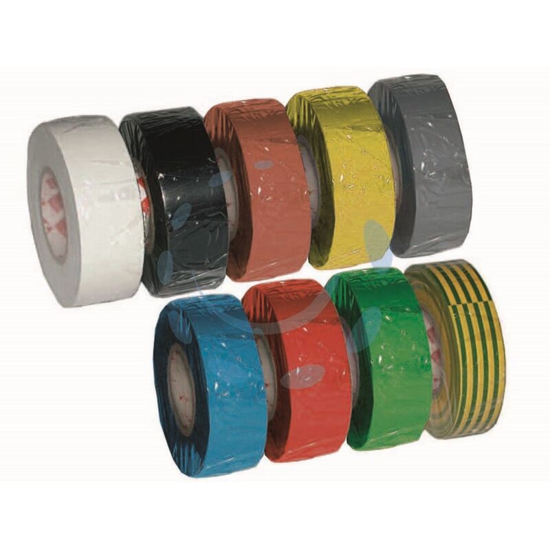 Image of Scapa Tapes - 10PZ nastro isolante spessore MM.0,13 - MM.15X10 metri colore giallo/verde