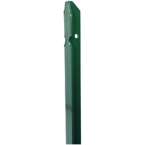 10PZ PALETTO PLASTIFICATO VERDE PER RECINZIONE cm 225 - mm 35x35x3,0