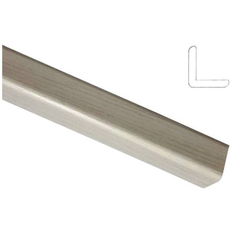 10PZ PARASPIGOLO POLYSTIRENE LISCIO CM 3X3 H.290 BIANCO VENATO