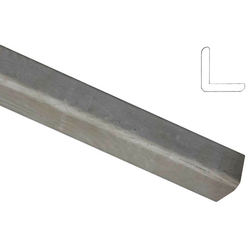 Image of 10PZ paraspigolo 30X30 polist liscio 290 cm grigio cemento