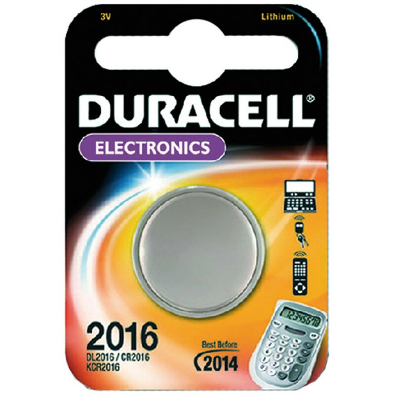 Image of Duracell - 10PZ pila a bottone '2016' pz 2- 3 v