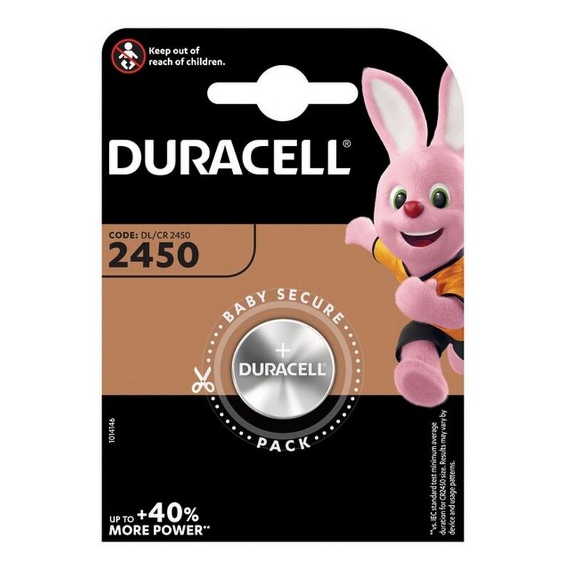 Duracell - 10PZ pila al litio specialistica bottone 2450 1 pz.