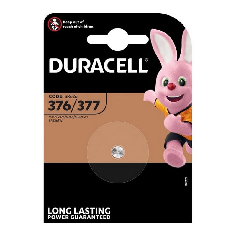 Duracell - 10PZ pila silver oxide specialistica bottone 377 1 pz.