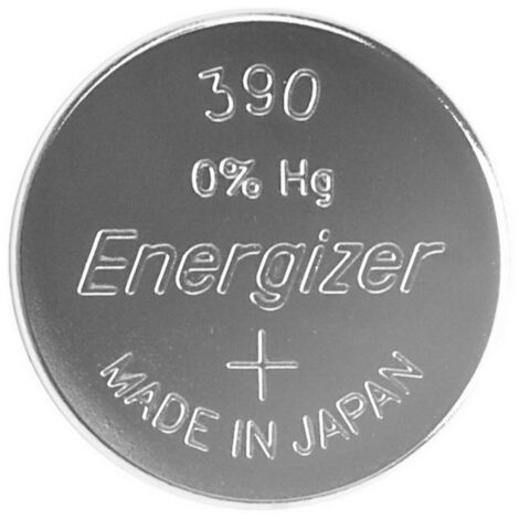 10PZ PILA SILVER OXIDE SPECIALISTICA BOTTONE 390/389 MD Ï mm. 11,6x3,1 h