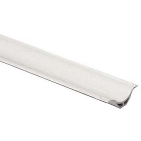 10PZ PROFILO RACCORDO IGIENICO RIGIDO LATERALI MORBIDI mm7x29X10h. barra mt2,5