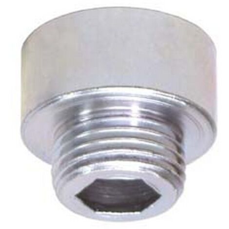 10PZ PROLUNGA RIDOTTA ACCIAIO ZINCATO - F 1/2" M 3/8" x mm.15
