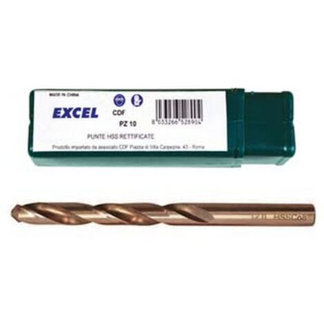 10PZ PUNTE HSS RETTIFICATE COBALTO           -  mm.3