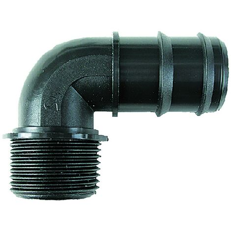 10PZ RACCORDO A 90Â° CON FILETTO MASCHIO M 32 x 1