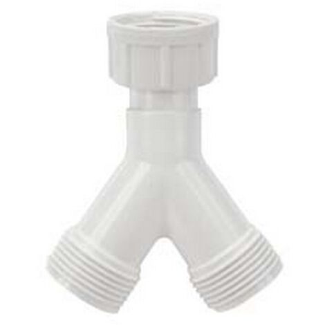 10PZ RACCORDO A Y PER TUBI CARICO LAVATRICE - F 3/4" x M 3/4" x M 3/4"