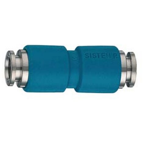 10PZ RACCORDO CON INNESTI AUTOMATICI DRITTO INTERMEDIO - ø mm.8 art.50/B3