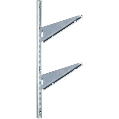 Hosko Staffe Mensole, 25cm Supporto per Mensole Pesanti, Staffe per Mensole  ad Angolo Travi per Carichi Giganti, Supporto di Scheda, Scaffale e Mensola  (2 PCS) : : Fai da te