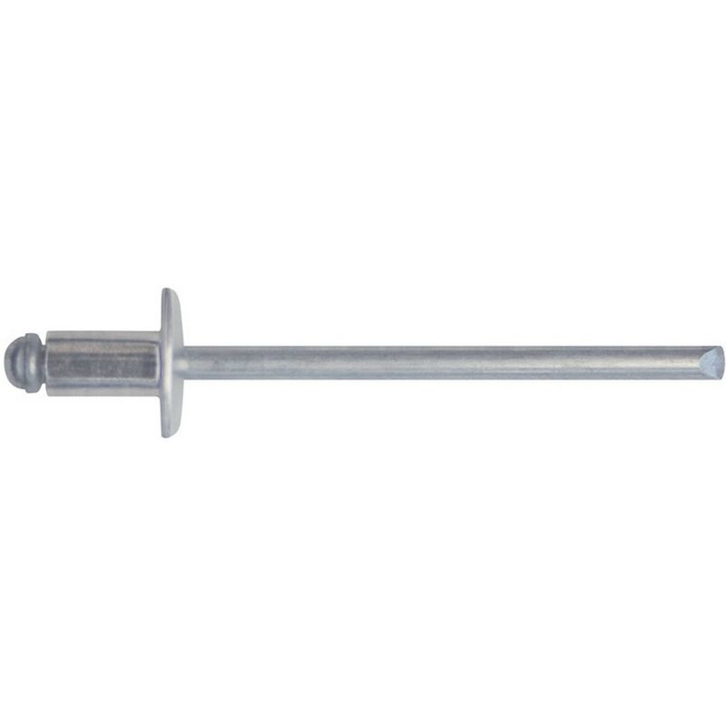 Image of Friulsider - 10PZ rivetti,corpo in alluminio,chiodo in acciaio bianco 3,4X9