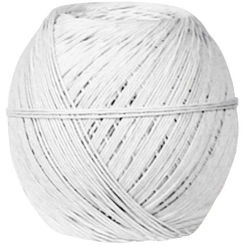 10PZ spago in lino candido n. 2/4 - gr. 85