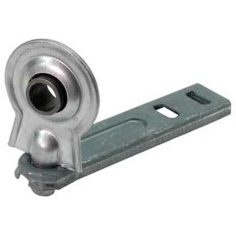 10PZ SUPPORTO A SFERA CON ZANCA A MURARE PER AVVOLGIBILI - mm.26x120