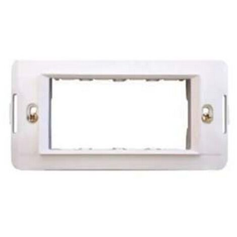 10PZ SUPPORTO PER PLACCHE 4 POSTI "AQUA" - 4 posti - (7724.B)