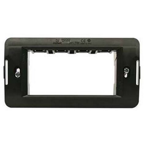 10PZ SUPPORTO PER PLACCHE 4 POSTI "ONDA" - 4 posti - (7724)
