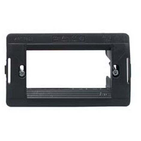 10PZ SUPPORTO PER SCATOLA RETTANGOLARE 3 POSTI "ARC" - (7823)